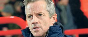 Pflichtbewusst. Trainer Keller will das letzte Spiel nicht abschenken.