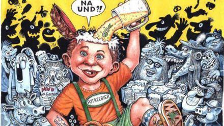 Mut zur Lücke: Das Plakat zur Münchener MAD-Jubiläumsausstellung schuf Tom Bunk.