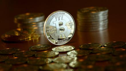 Der Kurs der Bitcoins ist zuletzt stark gestiegen.