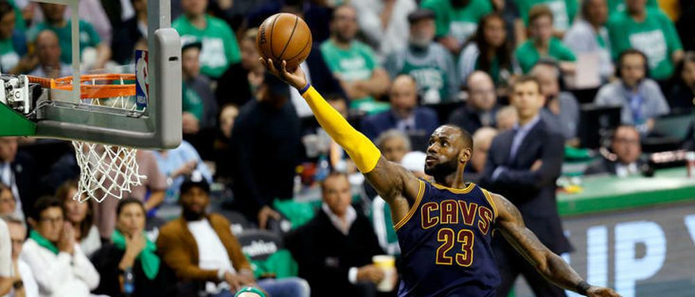 LeBron James steht zum sieben Mal in Folge in den Finals.