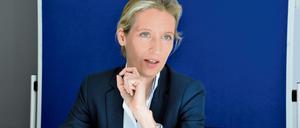 Alice Weidel, Spitzenkandidatin der AfD.