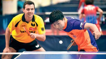 Timo Boll und Ma Long haben inzwischen viel gemeinsame Spielpraxis und sind sich sehr ähnlich.