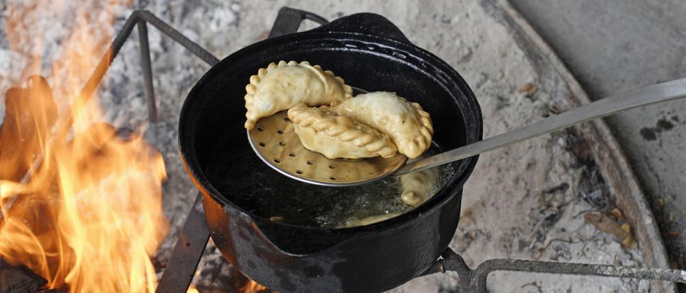 In Argentinien werden Empanadas traditionell aus Maismehl zubereitet.