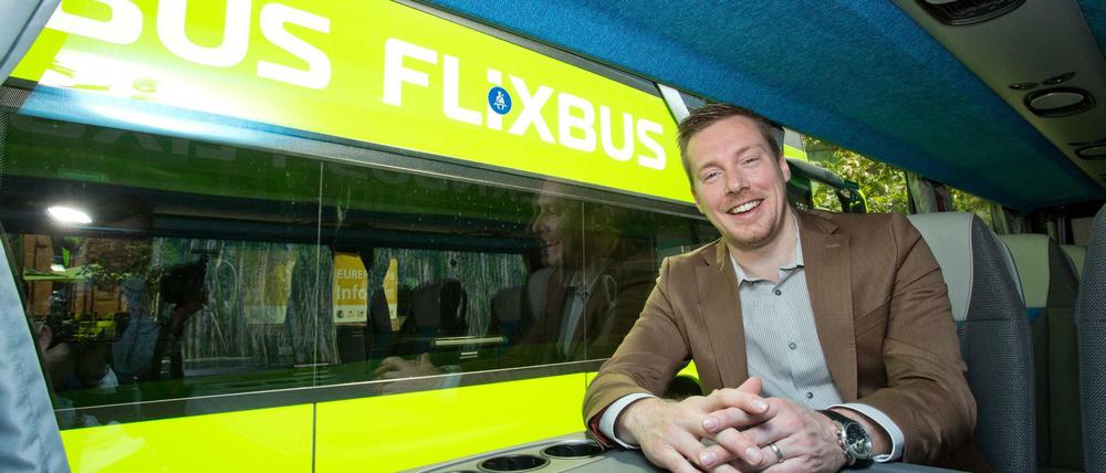 André Schwämmlein, Geschäftsführer von Flixbus, will weiter wachsen.