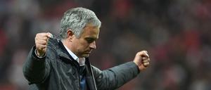 Jose Mourinho nach dem Schlusspfiff in Solna.