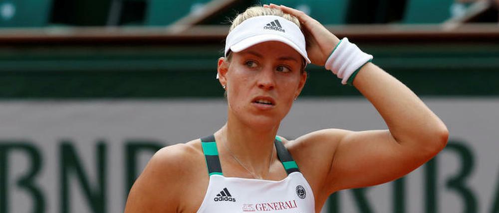 Sand im Getriebe. Bei Angelique Kerber läuft es in dieser Saison einfach nicht.