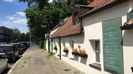 Das Büdnerhaus in der Straße Alt-Pichelsdorf.