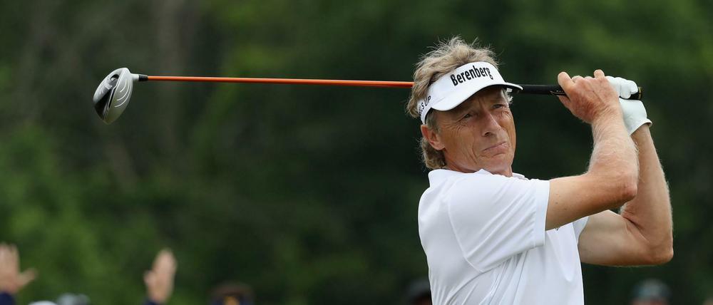 igBernhard Langer siegte in der Finalrunde der PGA Championship.