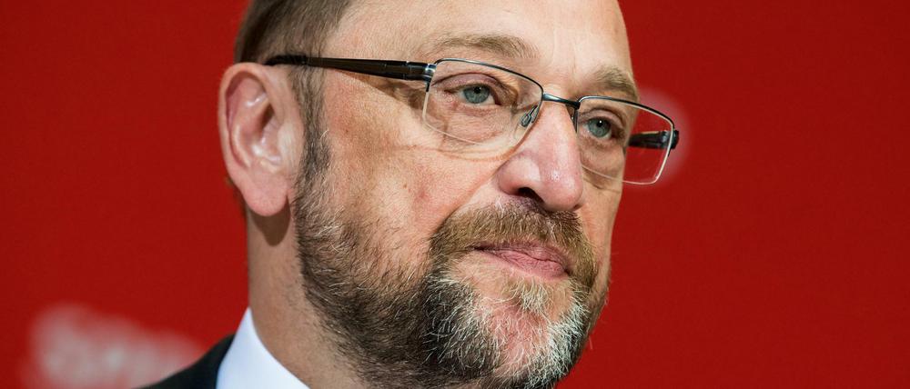 Der SPD-Vorsitzende Martin Schulz.