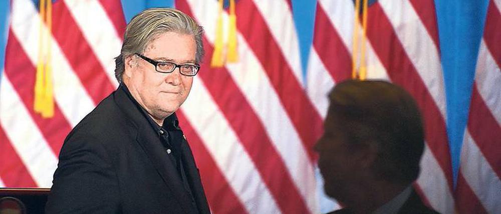 „Der Trump-Flüsterer“, so heißt das Porträt des einflussreichen Präsidentenberaters Steve Bannon, das am Dienstag auf Arte läuft.
