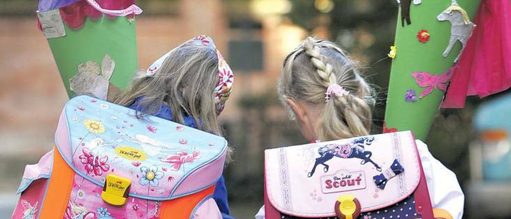 Berlin erwartet rund 28 400 Erstklässler – 3500 mehr als vor fünf Jahren.