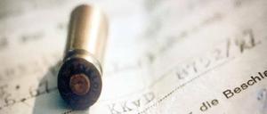 In dieser Hülse steckte das Projektil, das den Studenten Benno Ohnesorg am 2. Juni 1967 tötete.