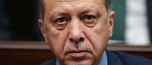 Der türkische Staatspräsident Recep Tayyip Erdogan. 