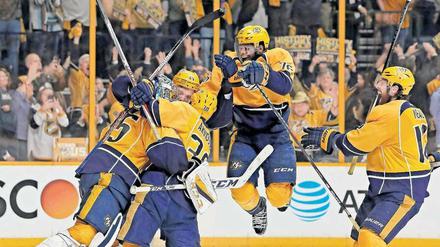 Die Predators stehen erstmals im NHL-Finale.