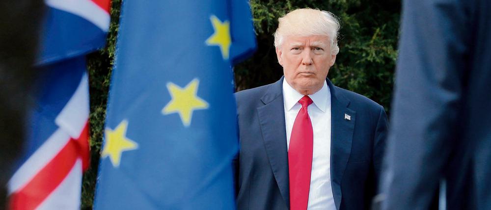 Nichts als Ärger an der Backe. US-Präsident Donald Trump.