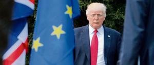 Nichts als Ärger an der Backe. US-Präsident Donald Trump.