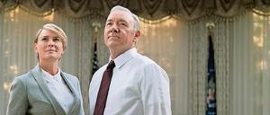 Powerpaar: US-Präsident Frank Underwood (Kevin Spacey) und First Lady Claire Underwood (Robin Wright)