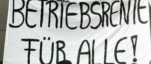Betriebsrente für alle - aber wie?