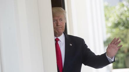 Donald Trump, Präsident der Vereinigten Staaten von Amerika. 