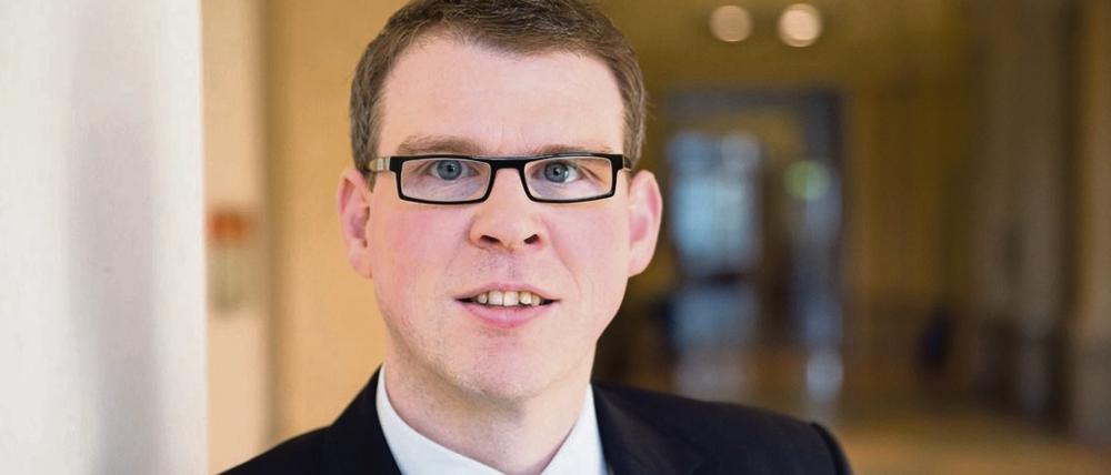 Oppositionsführer. Florian Graf ist seit 2011 Vorsitzender der CDU-Fraktion im Abgeordnetenhaus.