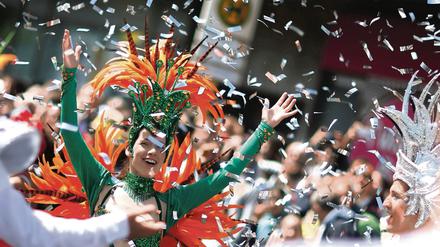 Am Wochenende findet wieder der Karneval der Kulturen statt.