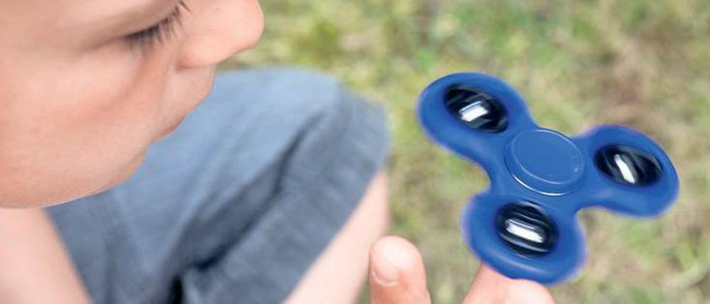 Therapie. Fidget Spinner wurden als Hilfe für Kinder mit ADHS erfunden.