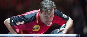 Timo Boll steht in Runde drei.
