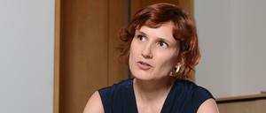 Linken-Chefin Katja Kipping beim Tagesspiegel-Interview.