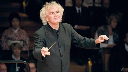 Spiel’s noch einmal, Simon. Rattle blickt zurück – er geht 2018. 