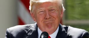 US-Präsident Donald Trump kündigte das Weltklimaabkommen.