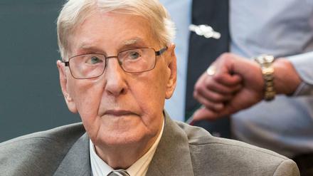 Verstarb am Dienstagabend: der ehemalige SS-Wachmann Reinhold Hanning.