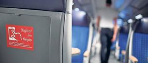 Auf vielen Bahnstrecken im Land gibt es schon W-Lan, jetzt auch im RE 3 und RE 5.