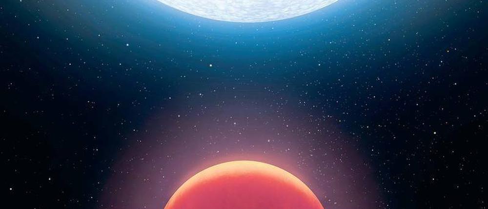 Heiß und Kelt. Exoplanet Kelt-9b kreist um eine Sonne im Sternbild Schwan.