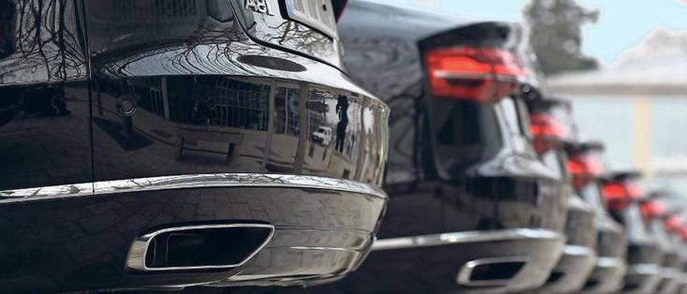 Bei Politikern beliebt. Das Audi-Oberklassemodell A8 und der etwas kleinere A7 werden gerne als Dienstwagen genutzt – meist als Diesel. 