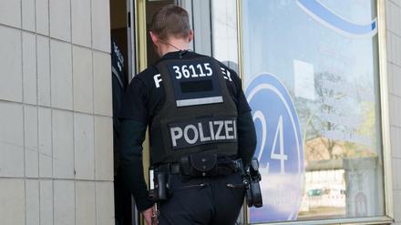 Razzia bei einer Berliner Pflegefirma 