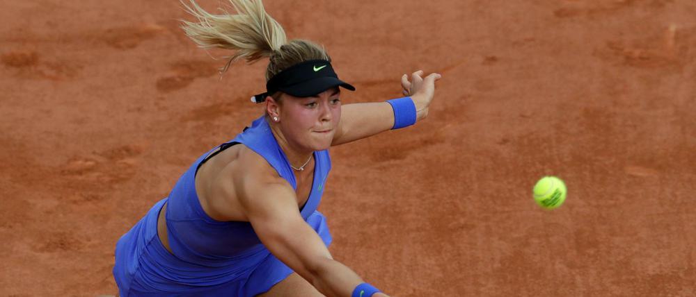 Carina Witthöft ist die letzte Deutsche im Turnier.