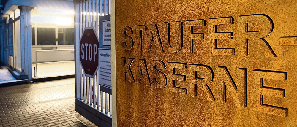 Schauplatz dubioser Aufnahmerituale: Die Staufer-Kaserne der Bundeswehr in Pfullendorf (Baden-Württemberg)