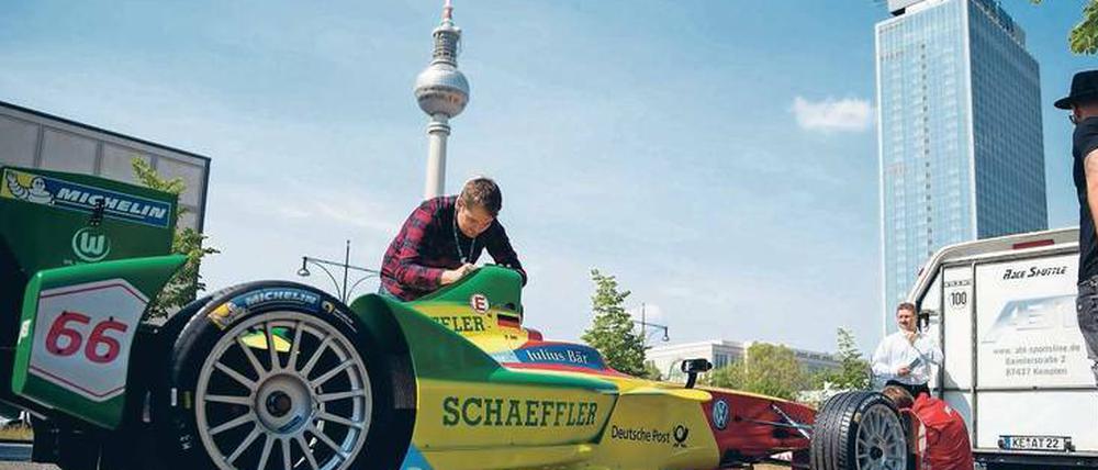 Umstrittenes Event. Beim Formel-E-Rennen auf der Karl-Marx-Allee im vergangenen Jahr gab es Anwohnerbeschwerden.