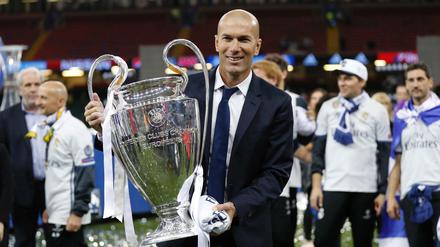 Erfolgstrainer. In seiner zweiten Saison gewinnt Zinedine Zidane die Champions League zum zweiten Mal.