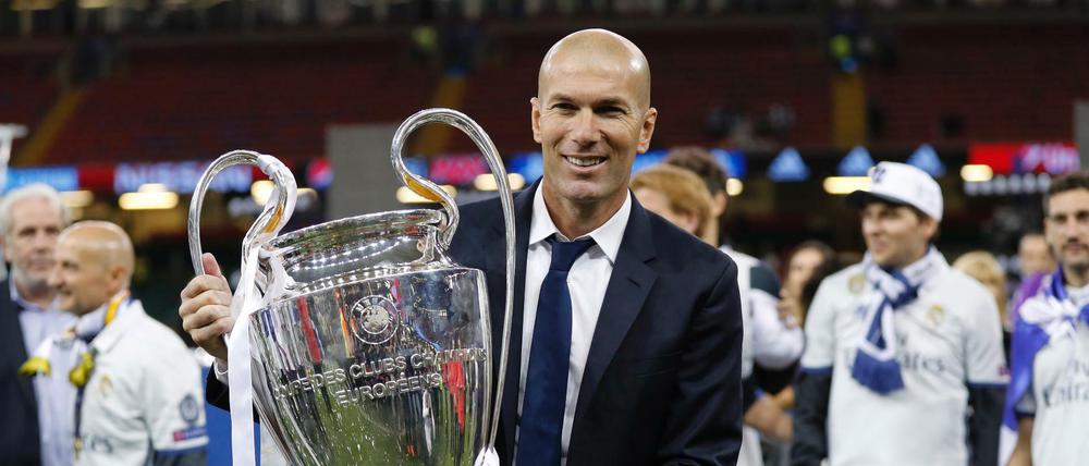 Erfolgstrainer. In seiner zweiten Saison gewinnt Zinedine Zidane die Champions League zum zweiten Mal.
