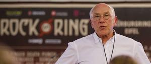 Marek Lieberberg am Freitagabend im Pressezentrum des Festivals.