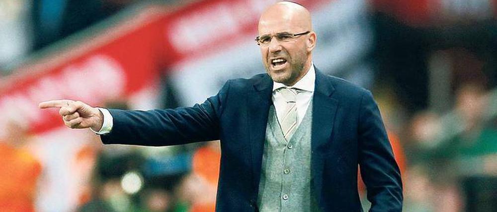 Da geht’s lang. Der Niederländer Peter Bosz soll mit Dortmund offensiven, attraktiven Fußball spielen lassen.