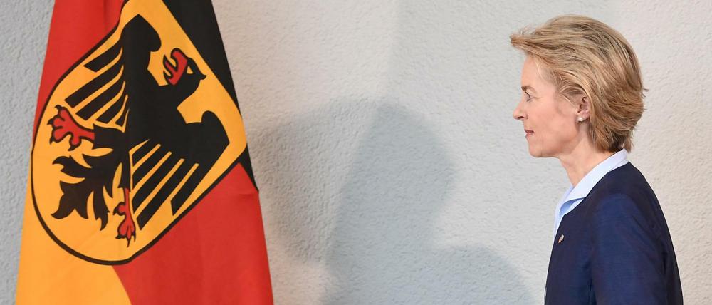 Bundesverteidigungsministerin Ursula von der Leyen (CDU). 