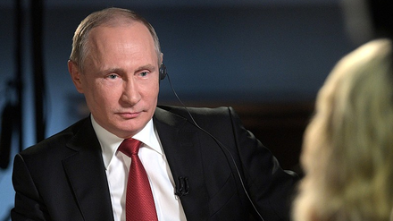 Schlagabtausch: Russland Präsident Putin im NBC-Interview