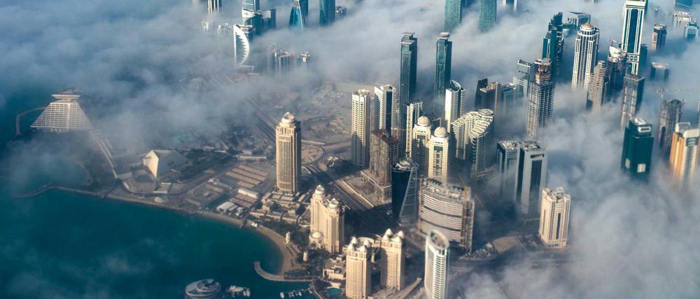 Skyline von Doha, Katar. (Archiv)