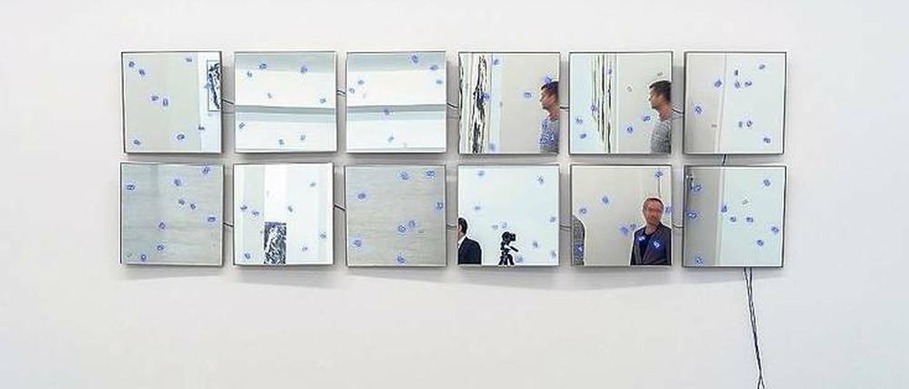 Das bist du. Bei Tatsuo Miyajima wird der Betrachter Teil der Arbeit.