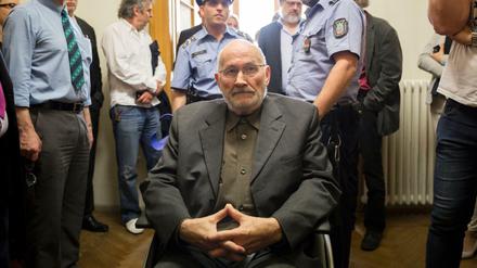 Der deutsche Rechtsextremist Horst Mahler