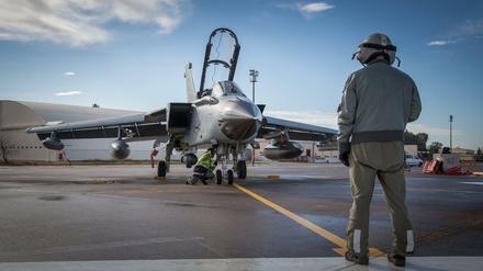 Tornado-Flugzeug in Incirlik. 