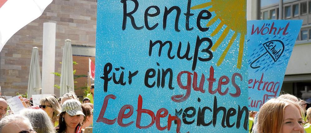 In der Union ist umstritten, wie konkret die Rentenversprechen im Wahlkampf werden sollen