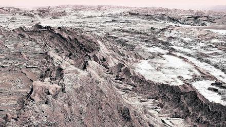 Die Erde als ferner Planet. Najjars Aufnahme „Interplanetary Landscape“ stammt von 2014. 